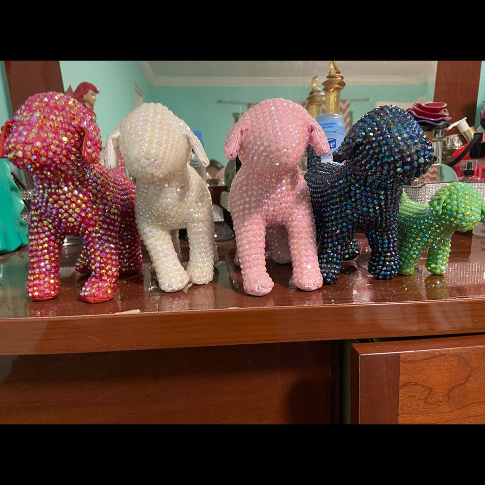 5 Victoria secret pink dogs custom